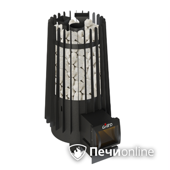 Дровяная банная печь GrillD Cometa Vega 180 long black в Астрахани